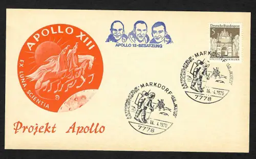 Bund 1970: Apollo 13, Projekt Apollo, Markdorf Astrophilie Treffen