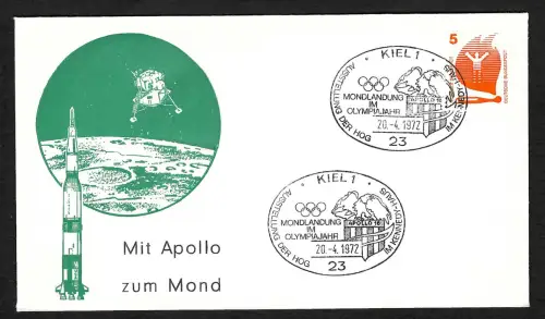 Bund 1972: Mit Apollo zum Mond, Mondlandung im Olympiajahr, Kiel, Apollo 16