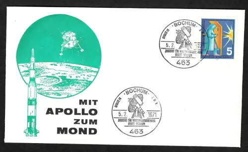 Berlin 1971: Mit Apollo 14 zum Mond, Bochum, Institut für Weltraumforschung