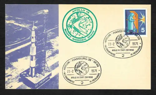 Berlin 1971: Apollo 15, Start zum Mond, Ausstellung Hamburg