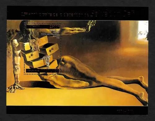 Togo: Salvador Dali, Block, postfrisch **