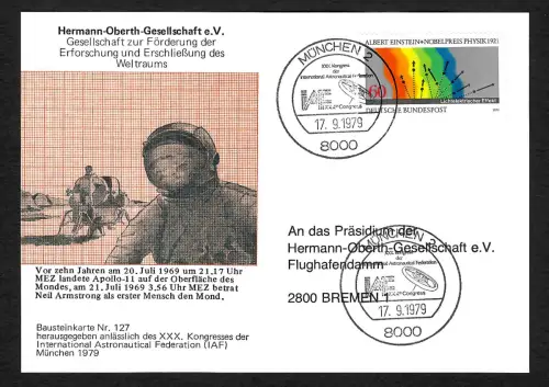 Bund 1979: Bausteinkarte Nr. 127, 30. Kongress, München