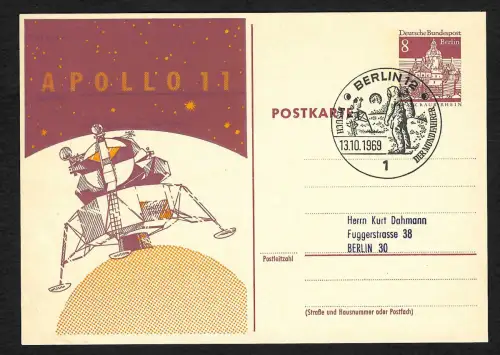 Berlin 1969: Besuch der Mondfahrer Apollo 11, Berlin