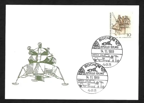 Bund 1969: Apollo 12, Bochum, Institut für Weltraumforschung