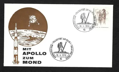 Bund 1970: Mit Apollo zum Mond, Fenster zum Weltraum, Apollo 13, Frankfurt/M