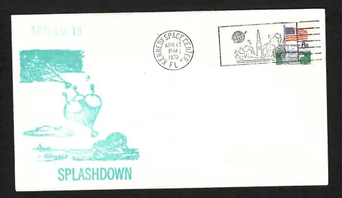 USA 1970: Kenedy Space Center, Splashdown, Apollo 13