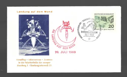 Bund 1969: Die Landung auf dem Mond, Hamburg