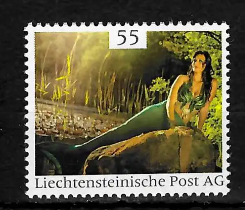 Liechtenstein: Meerjungfrauen, postfrisch