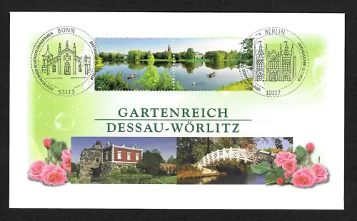 Bund 2018: Gartenreich Dessau Wörlitz, FDC