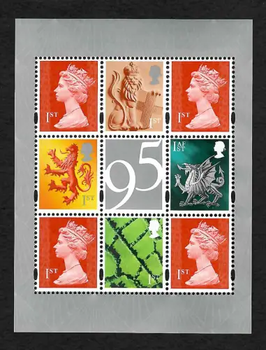 GB: 95th Birthday Queen, Block, postfrisch