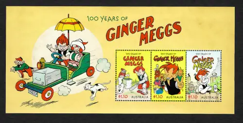 Australien 2021: 100 years of Ginger Meggs, postfrisch
