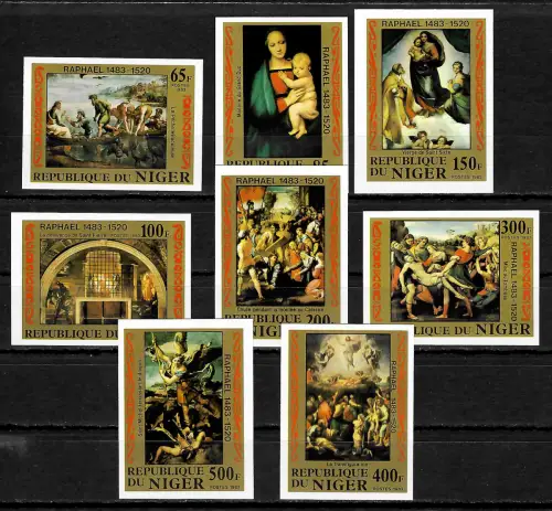 Niger 1983: 500. Geburtstag von Raphael, postfrisch