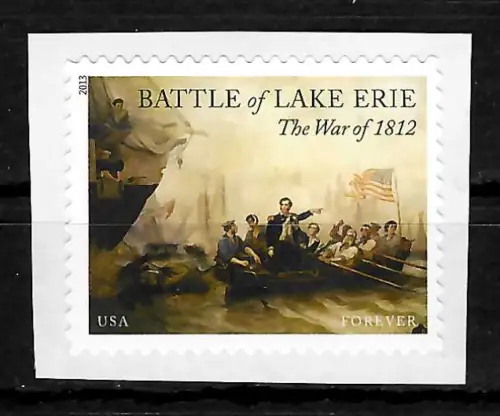 USA Forever 2013: Battle of Lake Erie, The war of 1812, mnh