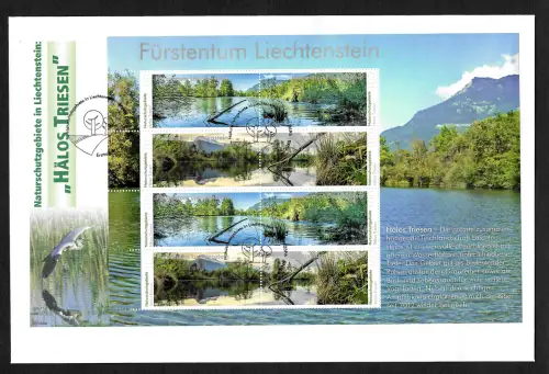 Liechtenstein 2018: Naturschutzgebiet: Hälos Triesen, FDC