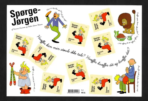 Dänemark 2012: Sporge-Jorgen, Folienblatt postfrisch, EUROPA