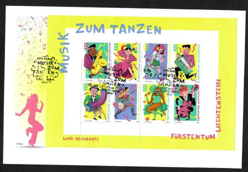 Liechtenstein 2018: Musik zum tanzen, Luigi Olivadoti, postfrisch