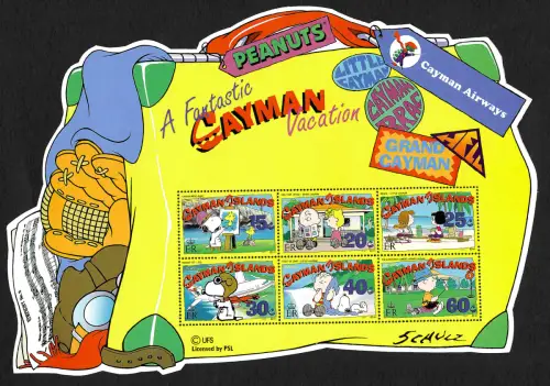 Cayman Islands 2018: Peanuts: Cayman Vacations, mnh