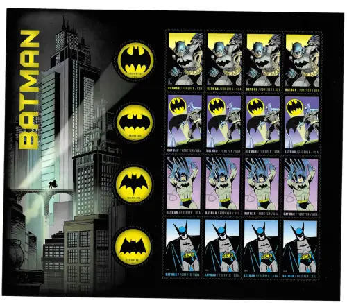USA Forever 2014: BATMAN,sheet mnh - postfrisch