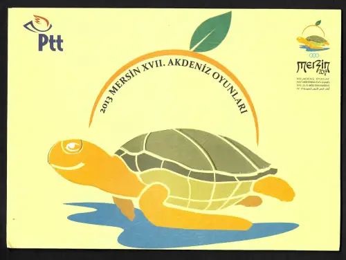 Türkei 2013: Mittelmeerspiele MERSIN XVII, #4043-46, postfrisch und FDC