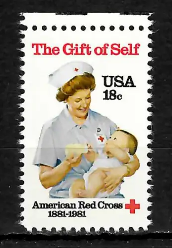 USA 1981: The Gift of Self, American Red Cross, mnh, postfrisch
