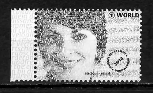 Belgien 2014: Internationaler Frauentag, #4450, postfrisch