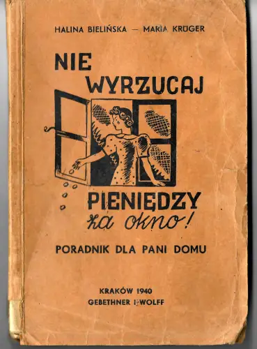 GG: Nie Wyrzucaj Pieniedzy, Buch mit Haushaltstipps zum sparen, polnisch