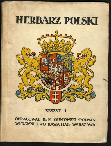 Herbarz Polski - polnisches Wappenbuch der Landkreise und Distrikte