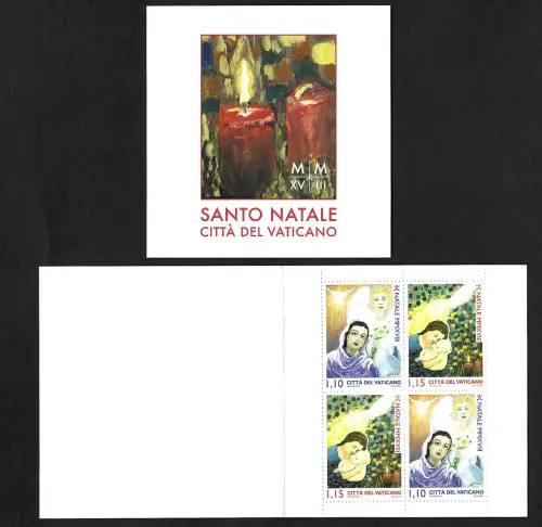 Vatikan 2018: Weihnachten Natale MMXVIII, Markenheftchen postfrisch