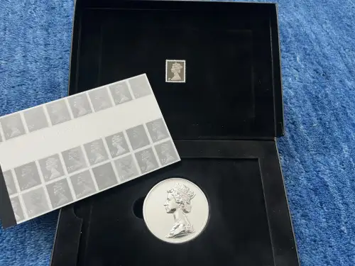 GB 2017: 50 Jahre design Symbol: Spezial Markenheft, ** mit Silber Medaille 925