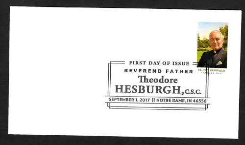 USA 2017: Reverend Father Theodore Hesburgh, C.S.C., FDC