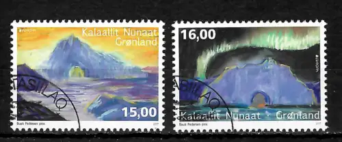 Grönland 2017: EUROPA: Burgen und Schlösser, gestempelt