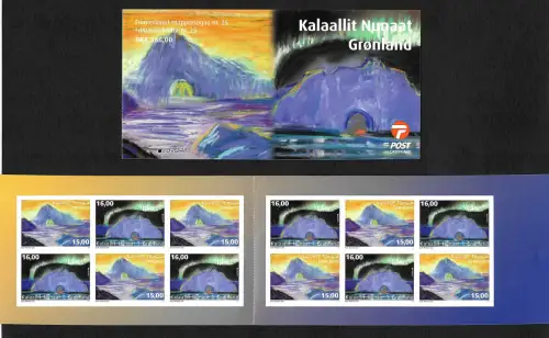 Grönland 2017: EUROPA: Burgen und Schlösser, Markenheftchen, postfrisch