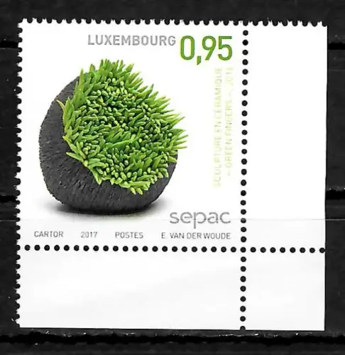 Luxemburg 2017: Kunsthandwerk, postfrisch
