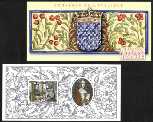 Frankreich 2017: Le Traité de Picquigny, postfrisch im Folder