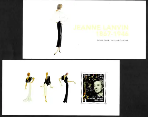 Frankreich 2017: Jeanne Lanvin, postfrisch