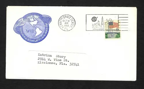 USA 1968: Apollo 7, Start, Kennedy Space Center