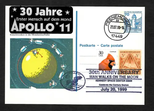 Bund 1999: 30 Jahre erster Mensch auf dem Mond: Einschwenken in Mondumlaufbahn