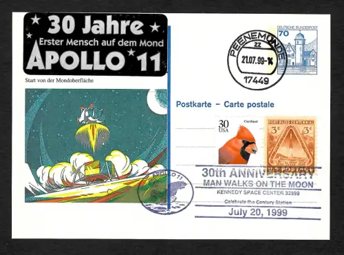 Bund 1999: 30 Jahre erster Mensch auf dem Mond: Start von der Mondoberfläche
