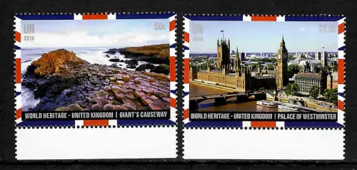 UNO New York 2018:Welterbe Vereinigtes Königreich: Westminster, Giant's Causeway