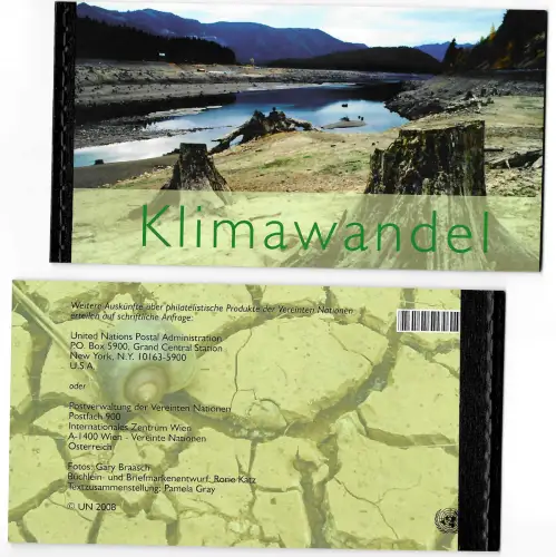 UNO Wien 2008: Klimawandel: Markenheft mit mehreren Marken