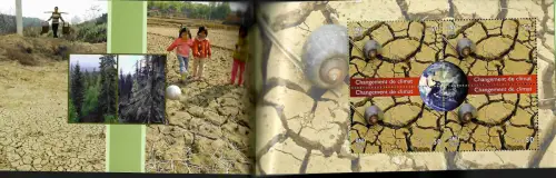 UNO Genf 2008: Changement de climat, Markenheftchen