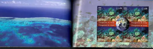 UNO Genf 2008: Changement de climat, Markenheftchen