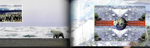 UNO Genf 2008: Changement de climat, Markenheftchen
