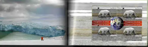 UNO Genf 2008: Changement de climat, Markenheftchen