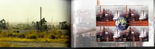 UNO Genf 2008: Changement de climat, Markenheftchen