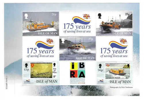 Isle of Man 1999: 175 years of saving lives at see, Seenotrettung, IBRA Nürnberg