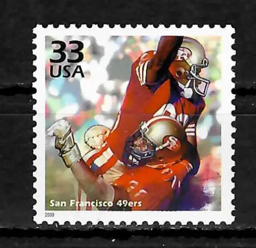 USA 2000: San Francisco 49ers, mnh