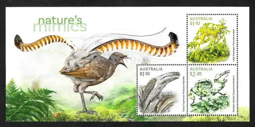 Australien 2021: Nachahmungen der Natur, Nature Mimics, postfrisch