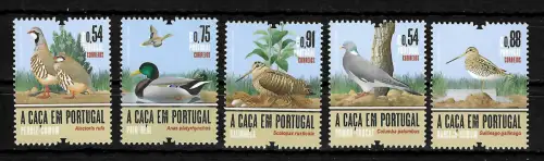 Portugal 2021: Ringeltaube, Stockente und Co. Postfrisch