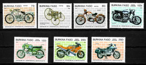 Burkina Faso: 100 Jahre Motorrad, motor bikes, Motocyclette